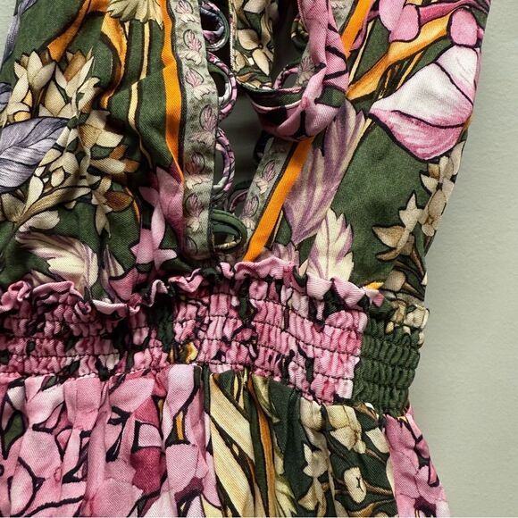 Agua Bendita Suki Naomi Romper Medium NEW - Picture 9 of 12